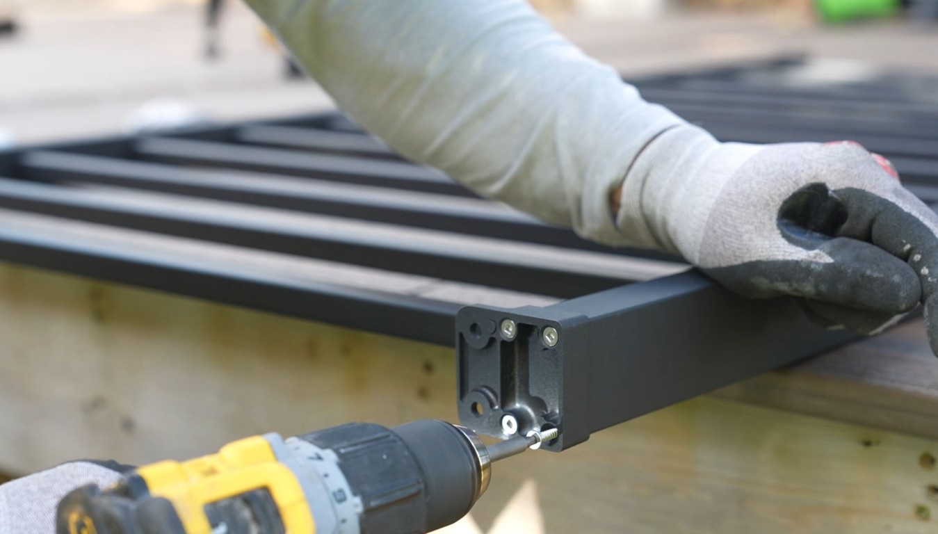 Installing custom deck railings and safety features